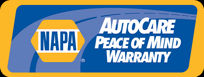 NAPA Peace Of Mind Warranty - 24 months 24,000 miles